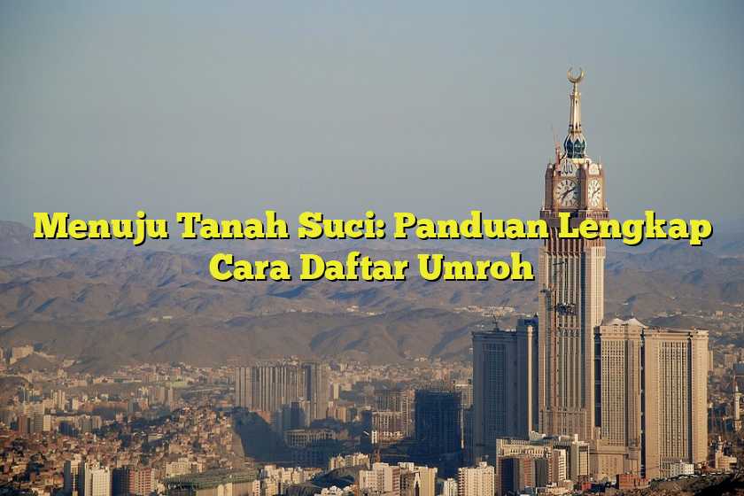 Jalan S. Parman: Langkah Pertama ke Tanah Suci Bersama Garuda Arung Wisata